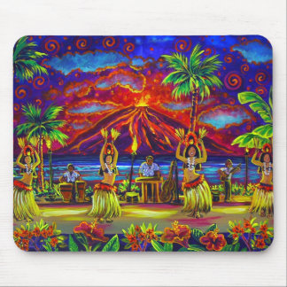 CBjork hawaiische Luau Mausunterlage Mousepad