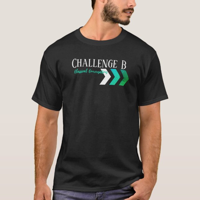 CC Challenge B Gemeinschaftsleiter Studentenlogik  T-Shirt (Vorderseite)