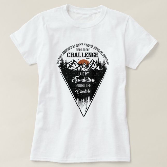 CC-Gespräche Christlich zur Herausforderung T-Shirt (Design vorne)