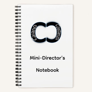 CC Productions Mini-Regieheft Notizbuch