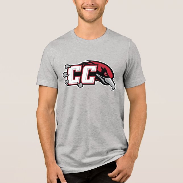 CC Thunderbird-Logo Tri-Blend Shirt (Vorderseite)