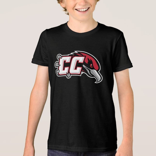CC Thunderbird-Logo Tri-Blend Shirt (Vorderseite)