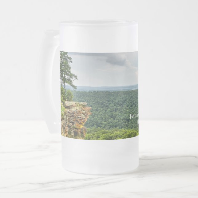 CCC Surplombe Petit Jean Frosted Glass Beer Mug (Devant gauche)
