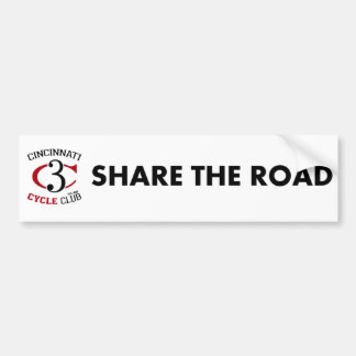 CCC teilen den Straßen-Autoaufkleber Autoaufkleber