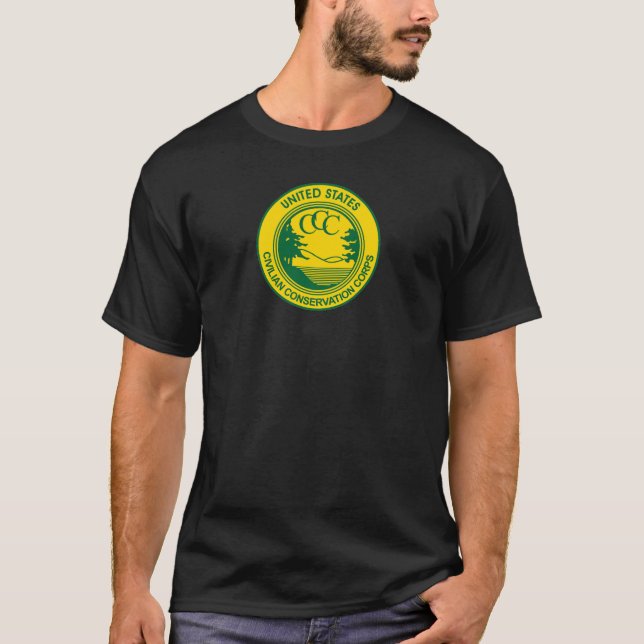 Ccc-Zivilerhaltungs-Korps Gedenk T-Shirt (Vorderseite)