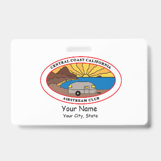 CCCAC Name Abzeichen Ausweis