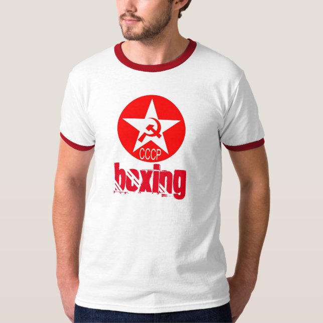 CCCP BOXING T-Shirt (Vorderseite)