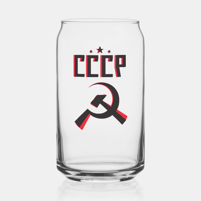 CCCP Can-Ski Dosenglas (Vorderseite)