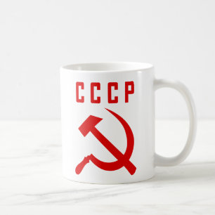 CCCP Hammer u. Sichel-Tasse Kaffeetasse