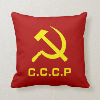CCCP Hammer und Sichel-Kissen