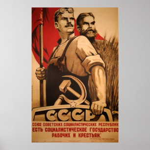 CCCP Plakat