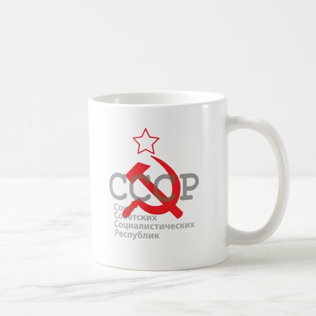 CCCP_red Kaffeetasse (Rechts)