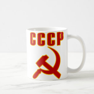 cccp UDSSR-Hammer und Sichel Kaffeetasse