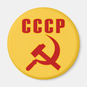 cccp UDSSR-Hammer und Sichel Magnet