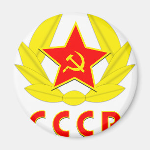 cccp UDSSR-Hammer und Sichelemblem Magnet