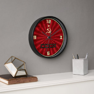 CCCP-Wanduhr Uhr