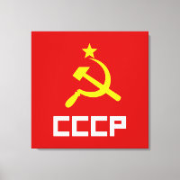 CCCP Wrapped Canvas