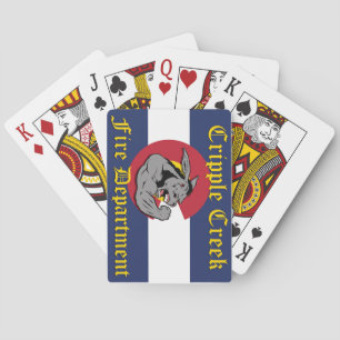 CCFD Fighting Donkey CO Flag Spielkarten
