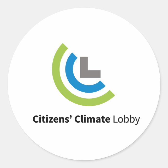 CCL-Logo-Aufkleber - groß Runder Aufkleber (Vorderseite)