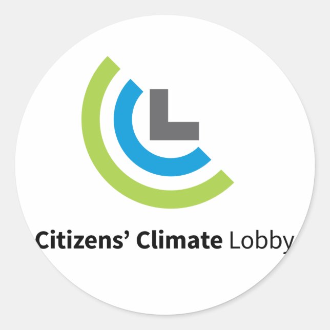 CCL-Logo-Aufkleber Runder Aufkleber (Vorderseite)