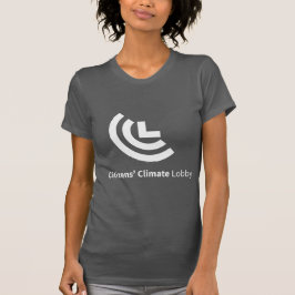 CCL Logo-dunkelgrauer T - Shirt-Damen-Schnitt T-Shirt