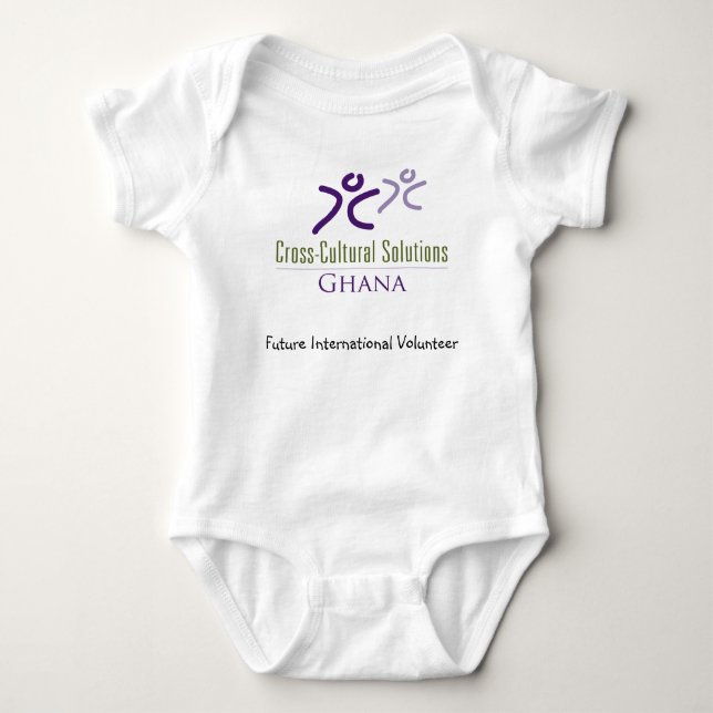 CCS Ghana Baby-Kleid Baby Strampler (Vorderseite)