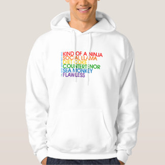 CCST Regenbogen-Kapuzenpulli Hoodie