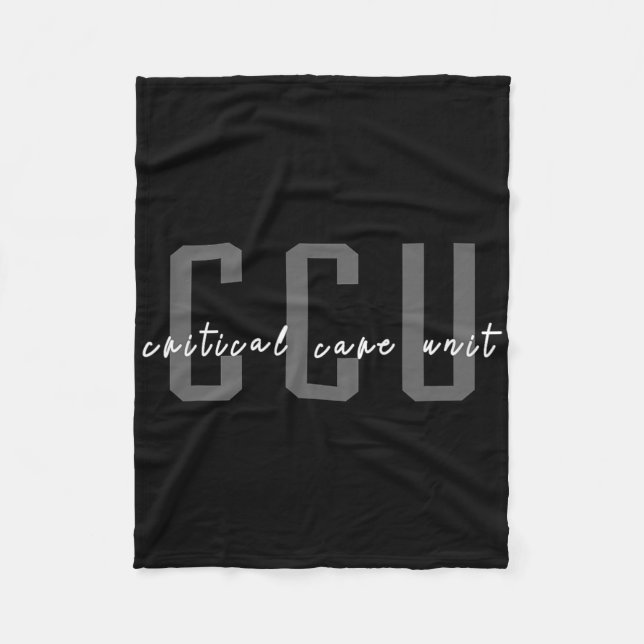 Ccu-Notfalleinheit Fleecedecke (Vorderseite)