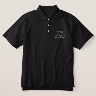CCW gesticktes Polo