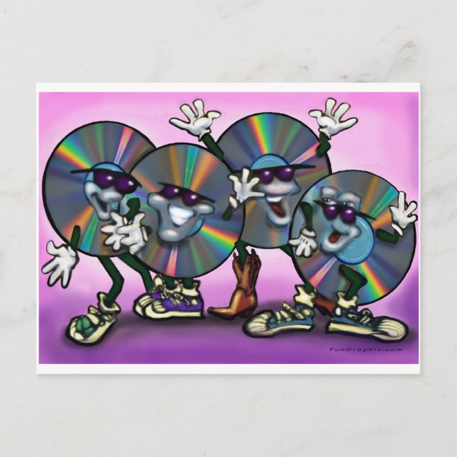 CD Gang Postkarte (Vorderseite)