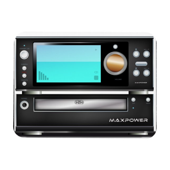 CD-Player Magnet (Horizontal)