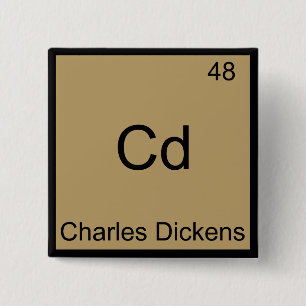 Cd - T-Shirt des Symbols für Charles Dickens Chemi Button