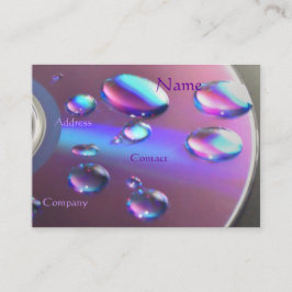 CD Visitenkarte DJ - kundengerecht