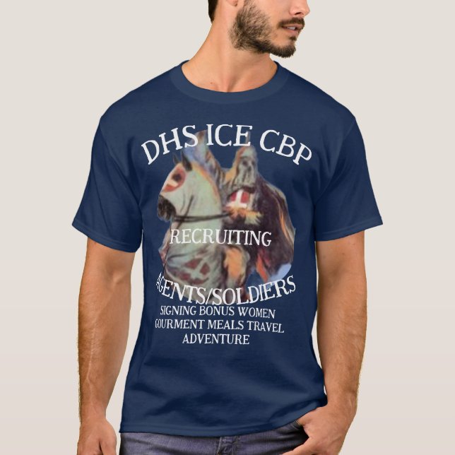 CDC FBI CBP TRUMP REPUBLIKANISCHE PARTEI USA AMERI T-Shirt (Vorderseite)