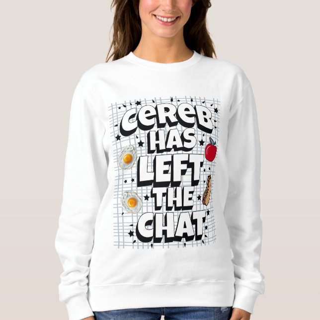 CDcerebhas Sweatshirt (Vorderseite)