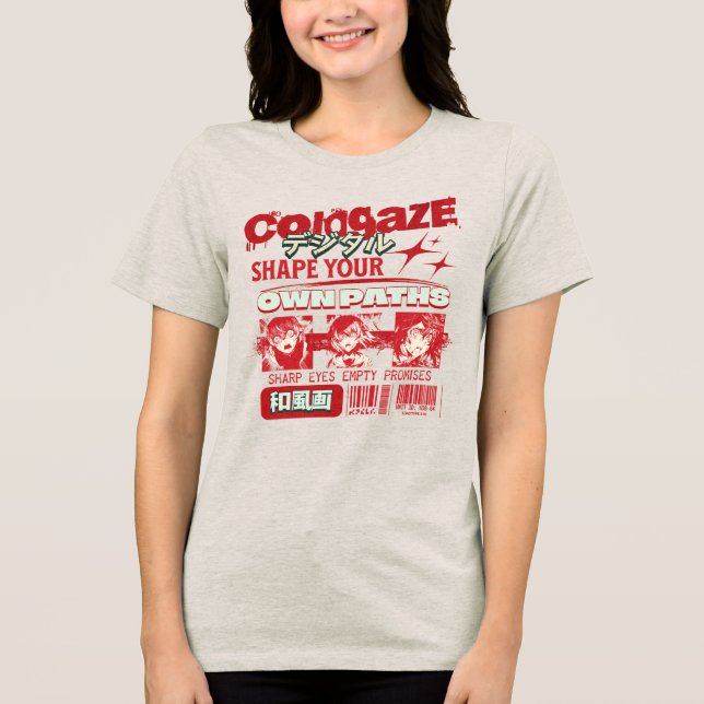 CDcoldgaze20 Tri-Blend Shirt (Vorderseite)
