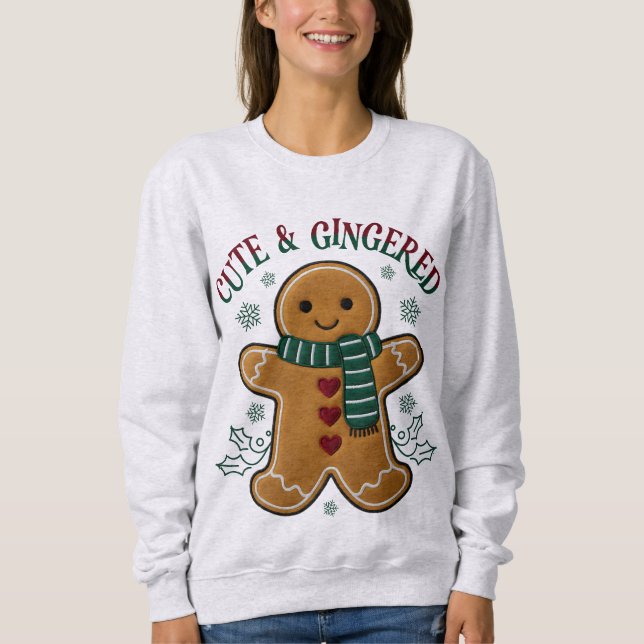 CDcuteandgingered Sweatshirt (Vorderseite)