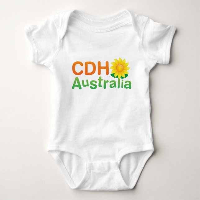CDH Australien Spielanzug Baby Strampler (Vorderseite)