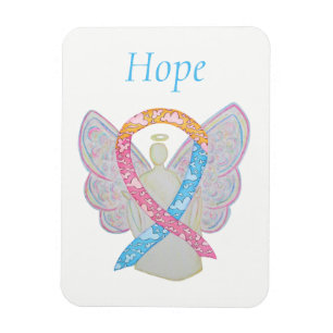 CDH Awareness Ribbon Engel Custom Art Magnete