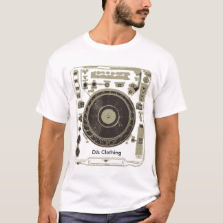 CDJ schwarze T, DJs Kleidung T-Shirt