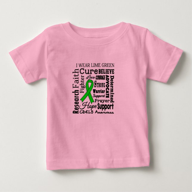 CDKL5 Awareness Baby Bodysuit Baby T-shirt (Vorderseite)