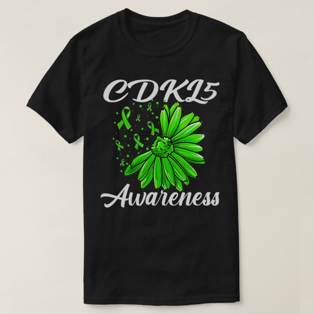 CDKL5 Awareness epileptic encephalopathy Related L T-Shirt (Design vorne)