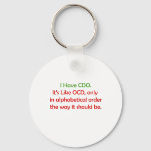 CDO SCHLÜSSELANHÄNGER
