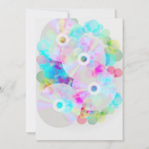 CDs im Hintergrund von Multicolor