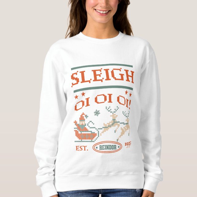 CDsleighoi Sweatshirt (Vorderseite)
