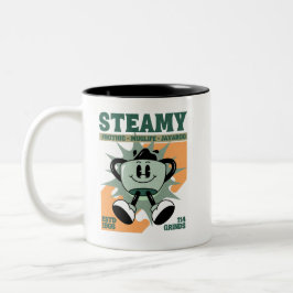 CDsteamyfro Zweifarbige Tasse