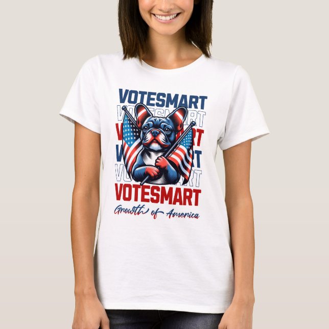 CDvotesmartep2 T-Shirt (Vorderseite)