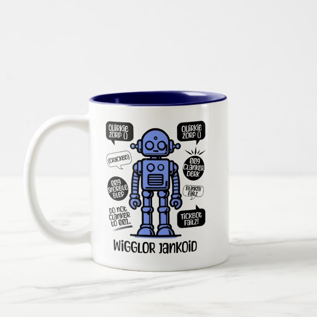 CDwigglorjankoid Zweifarbige Tasse (Links)