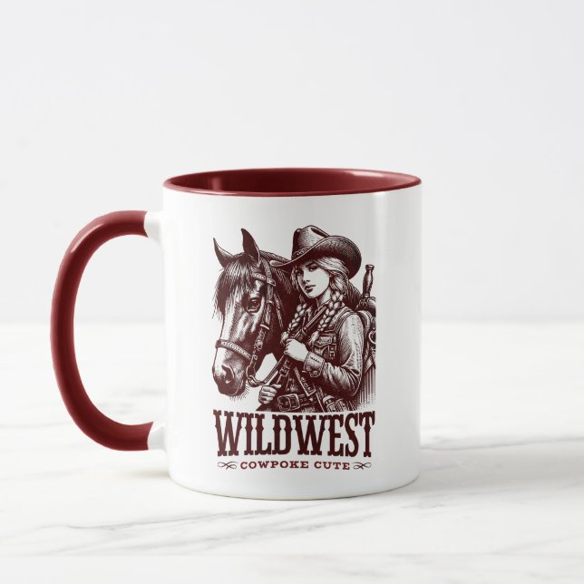 CDwildwestcowpoke Tasse (Links)