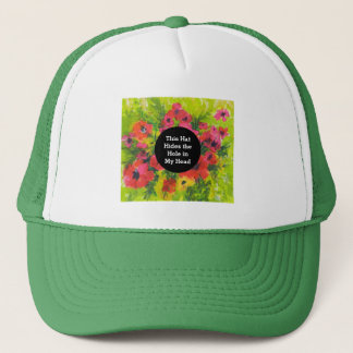 Ce Casquette me cache le trou dans la tête